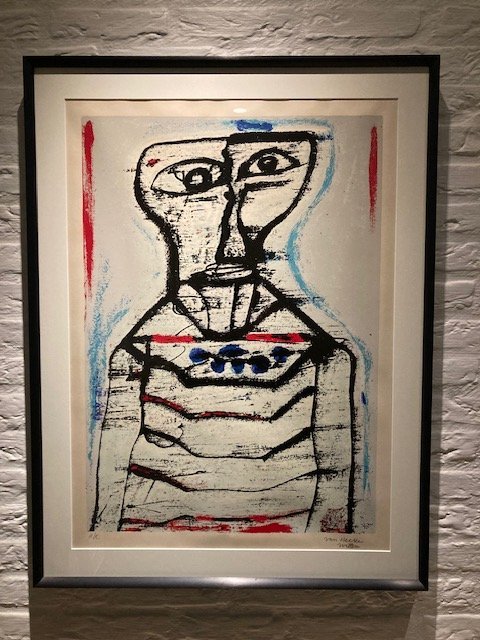 Willem Van Hecke, Serigrafía enmarcada