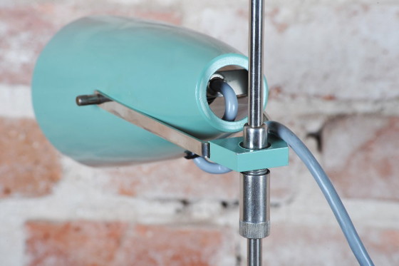 Restored Mid-Century Table Lamp, by J. Hůrka for Napako, Rewired, Czech, 1950s – Metal, Chrome (photo 8 of 9)