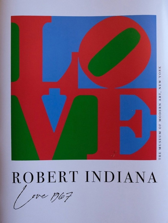 Image 1 of Robert Indiana "Love" | Museum of Modern Art NY | poster