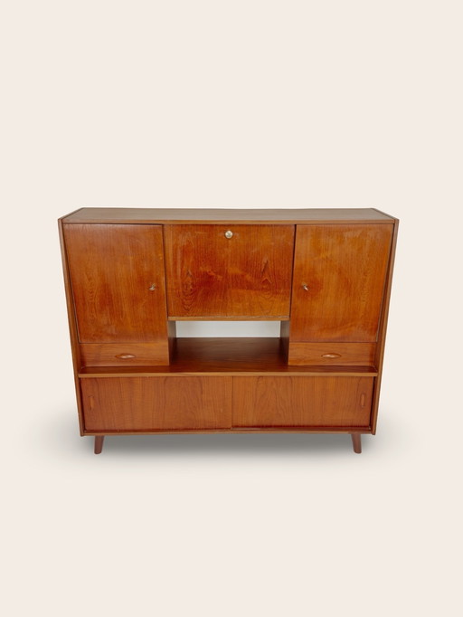 Mid Century highboard dressoir, jaren 60