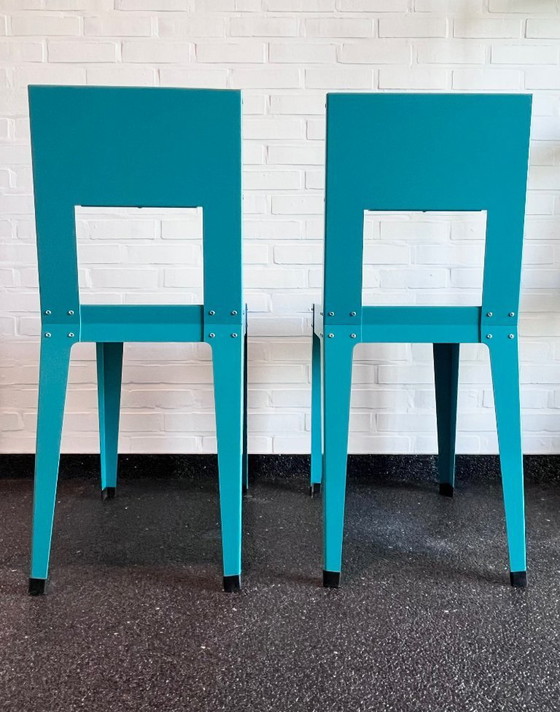 Image 1 of Sedia 101 della serie Aluminium di Piet Hein Eek per Lensvelt.