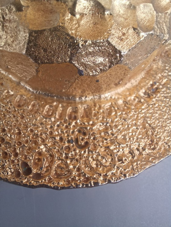 Image 1 of Lampe en bronze martelé Nicolas de Wael Fondica