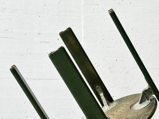 Image 1 of Chaise Bruno Rey verte, modèle 3300, pour Dietiker, Suisse, années 1970