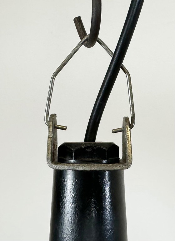 Image 1 of Vintage industriële bakelieten hanglamp, jaren 60