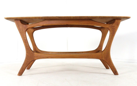 Image 1 of Vintage Coffee Table Midcentury 'Houses'