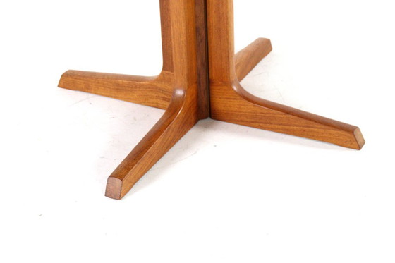 Image 1 of Gudme Round 2x Extendable Dining Table 'Nabbe' Vintage