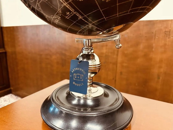 Globe de table noir Authentic Models, Objets déco, Bronze, Bois (photo 5 sur 9)