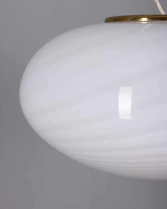 Vintage 1970s Murano glass chandelier, Italian design (photo 5 of 7)