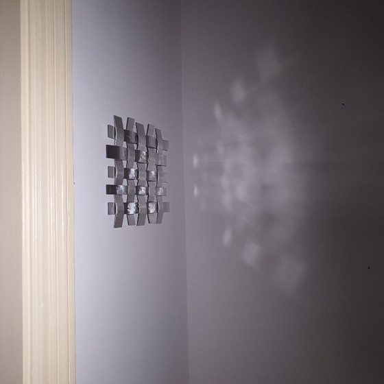 Image 1 of Miroir en aluminium tissé