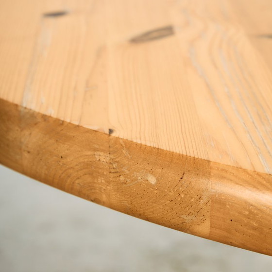 Image 1 of MK10156 Esstischgarnitur aus Kiefernholz von Rainer Daumiller für Hirtshals Savvaerk, 5er-Set