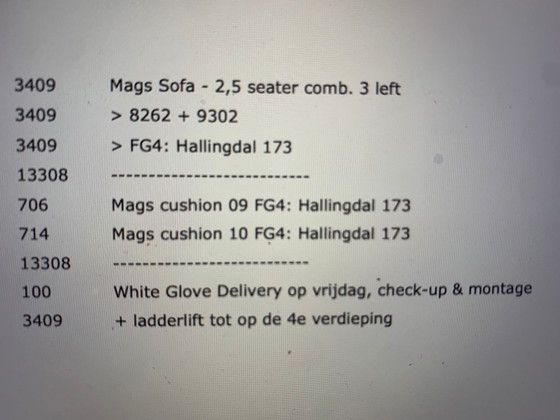 Hay Mags 2.5 posti Kvadrat Hallingdal 173 – Divani, Textile, Wool (photo 7 of 7)