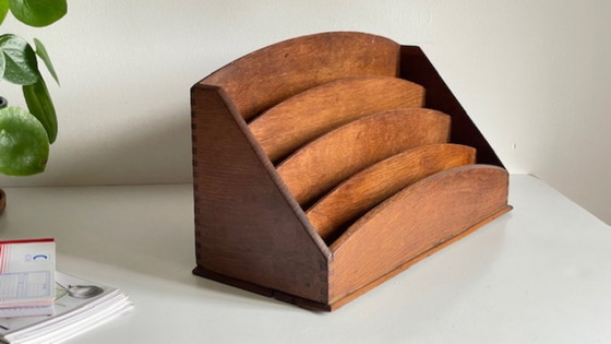 Image 1 of TRIEUR Porte-Courrier BUREAU Vintage