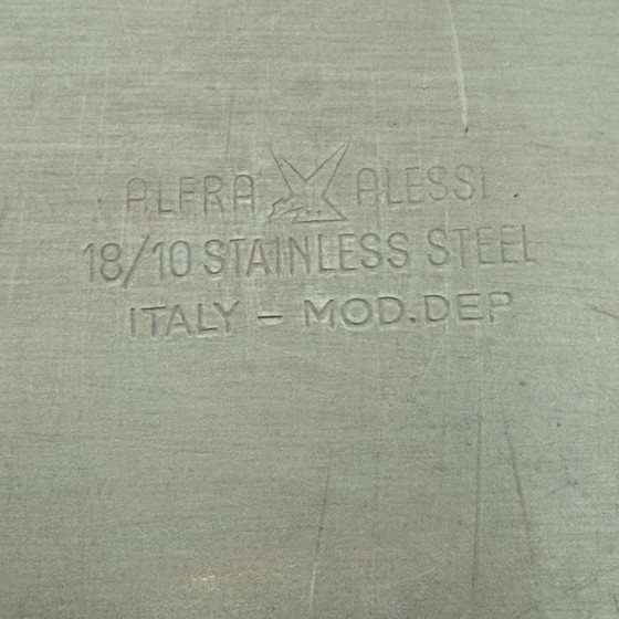 Image 1 of Alessi RVS 3-vaks serveerschaal