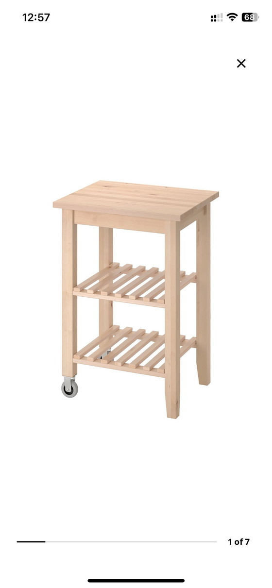 Image 1 of Carrito de cocina - IKEA Bekvam