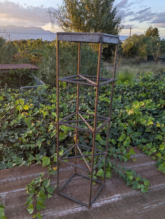 Image 1 of Präsentationstisch – Brutalistischer Stil – Skulpturales Möbelstück