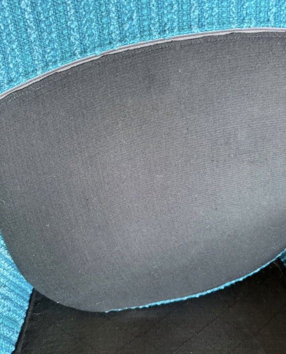 Image 1 of Silla giratoria Knoll 70s rizos de lana