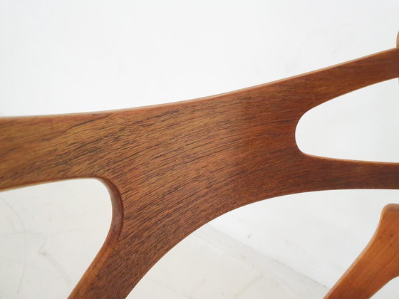 Image 1 of Hans Wegner per Carl Hansen and Son "Sawbuck" o sedia da pranzo CH29p, Danimarca anni '50