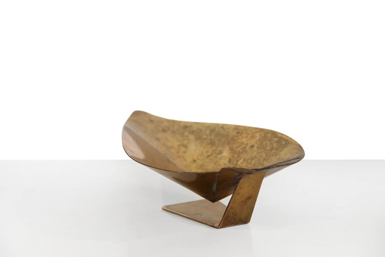 Rare brass Mathieu Matégot vide poche, 1950s – Mategot, Bowls, Mid Century Modern (photo 7 of 11)