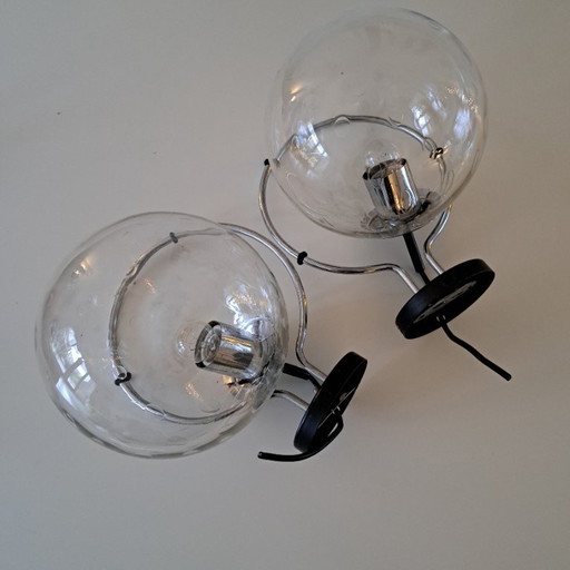 2x Raak Wandlamp Basket-Bol c-1725