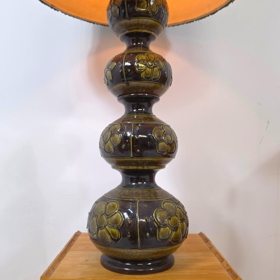 Image 1 of Kaiser bubble lamp 1960s original green shade