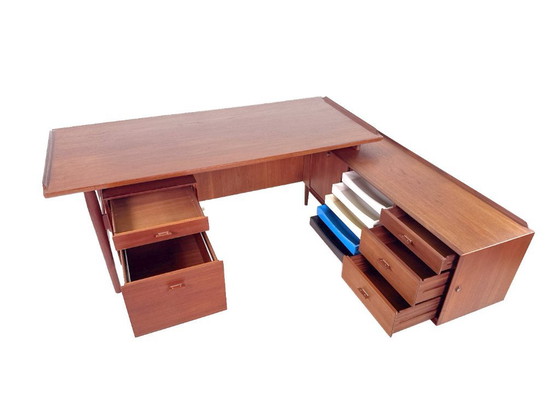 Scrivania Direzionale Arne Vodder Modello 209 – Sibast, 1970 – Scrivanie, Wood, Vintage (photo 6 of 14)