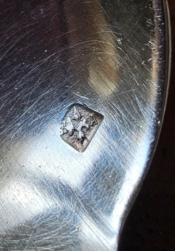 Image 1 of Prestigeträchtiges SFAM-Besteckset in einem Lancel-Paris-Etui, 29-teilig, versilbertes Metall, 1884, 100 g, Gesamtgewicht 3100 g