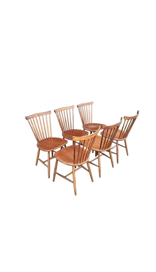 C. Braakman pour Pastoe, Chaises de salle à manger