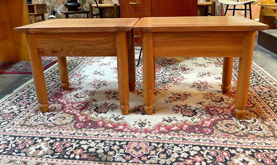 Image 1 of 2 nachtkastjes van Regain Maison uit de jaren 80