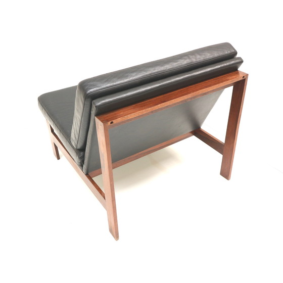 Image 1 of 2x Moduline fauteuils ontworpen door Ole Gjerløv Knudsen & Torben Lind voor Cado, 1960s