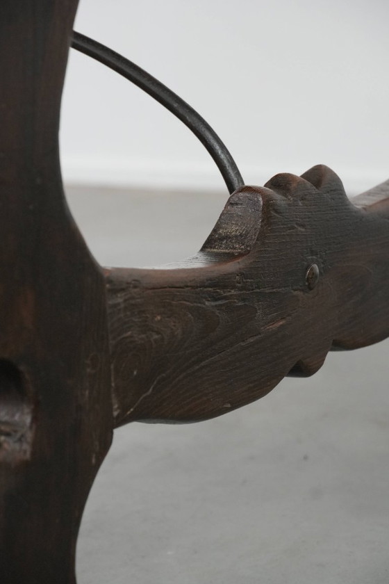 Image 1 of Mesa auxiliar/mesa de comedor española antigua de principios del siglo XVIII