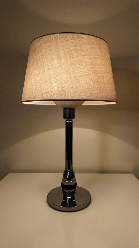 Jumo chrome lamp from the 1950s – Table lamps, Art Deco (photo 10 of 13)