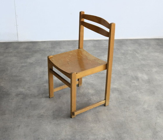 Image 1 of 5x vintage chairs | stacking chairs | 60s | Swedish