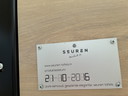 Seuren Zwaan eettafel, Elips eiken, 110x210