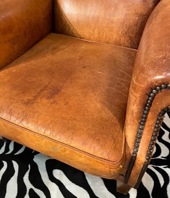 Image 1 of Magnifique fauteuil vintage usé