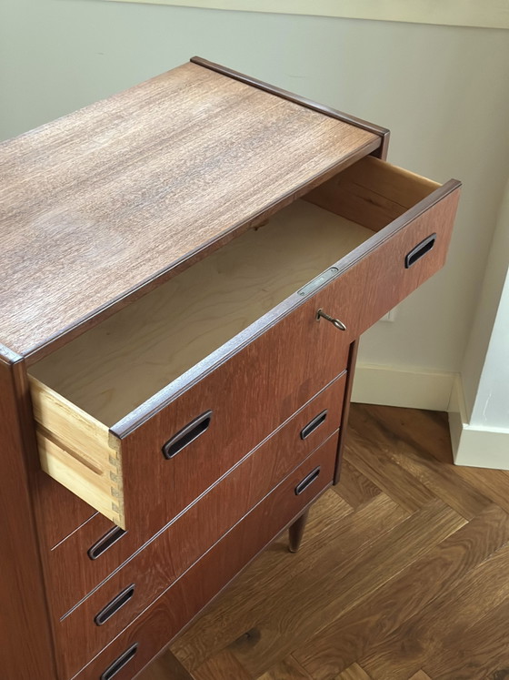 Commode vintage en bois de teck danois, années 50/60/70 – Wood (photo 7 of 15)