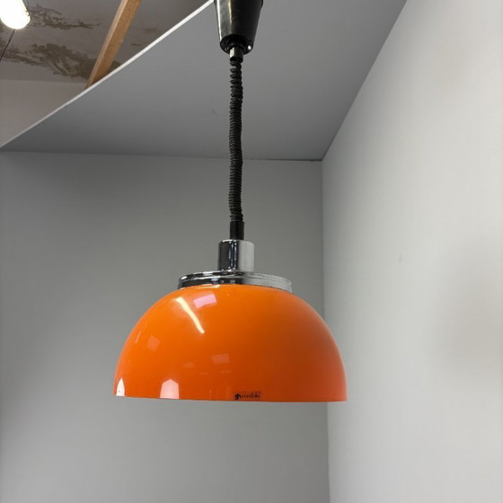 Image 1 of Lampada a sospensione Mid-Century di Meblo, Harvey Guzzini, anni '70, Italia