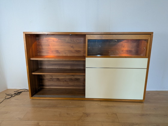 Image 1 of Musterring Design Wall Unit | Complete Set | Walnut & High Gloss