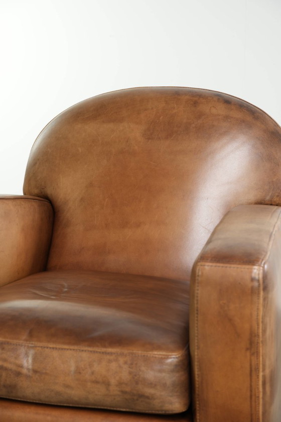 Hermoso sillón de diseño de cuero de oveja con un diseño elegante y una gran apariencia – Sillones, Leather (photo 10 of 12)