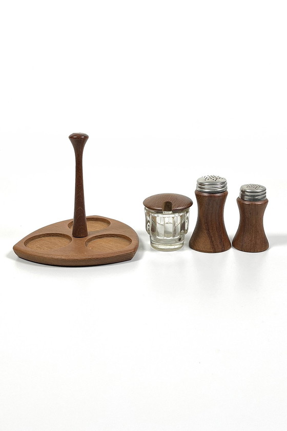 Image 1 of Svenskt pepper/salt/mustard set