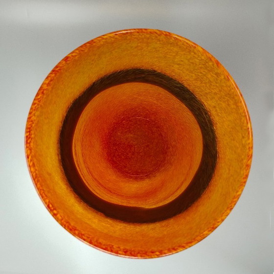 Erstaunliche Vase aus den 1970er Jahren von Ca' dei Vetrai aus Murano-Glas. Hergestellt in Italien (photo 9 of 11)