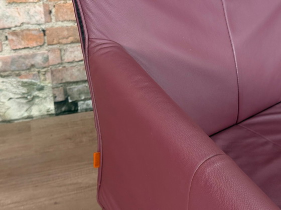 Montis Charly Purple – Dining chairs, Leather, Metal (photo 14 of 16)