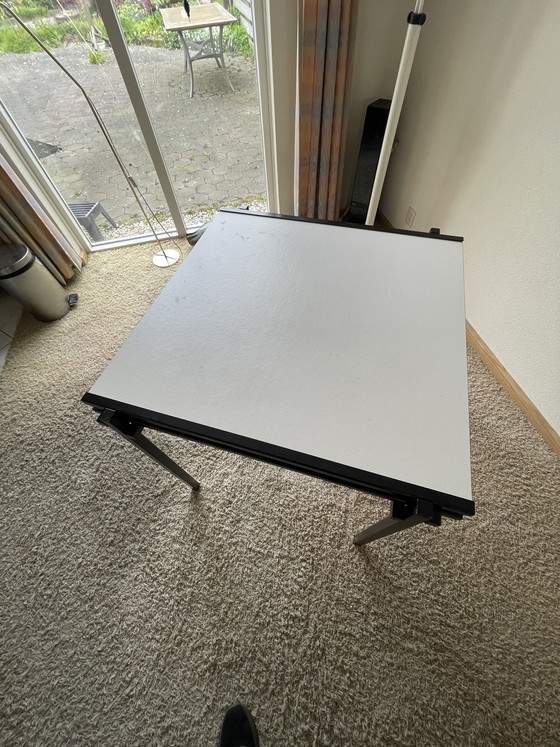 Image 1 of Original Gerrit Rietveld Extendable Table (TE 06) | Spectrum / Metz & Co