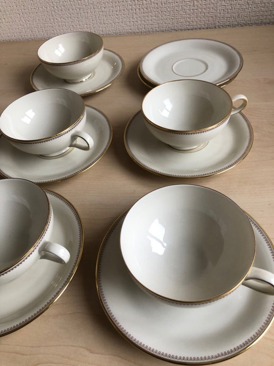 Image 1 of art deco Eschenbach theekopjes met schotels