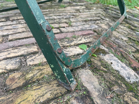 Tavolo da giardino Tavolo da bistrot Tavolo pieghevole Francese – Tavoli da giardino, Iron (photo 5 of 16)