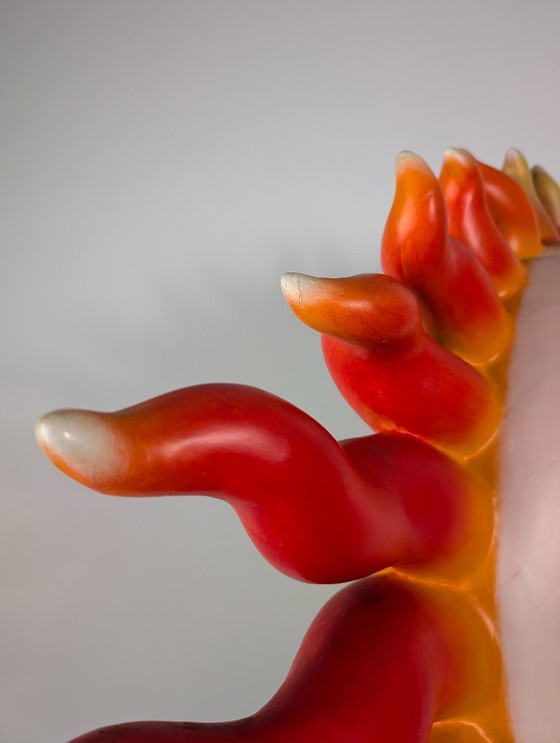 Image 1 of Scultura monumentale in cartapesta "Sol Eclipse" di Sergio Bustamante, 1997