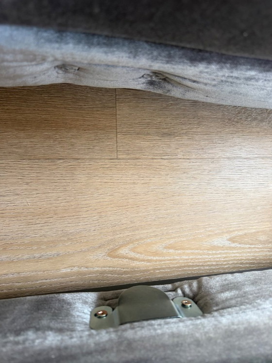 Image 1 of Magnifique grand canapé d'angle gris-vert