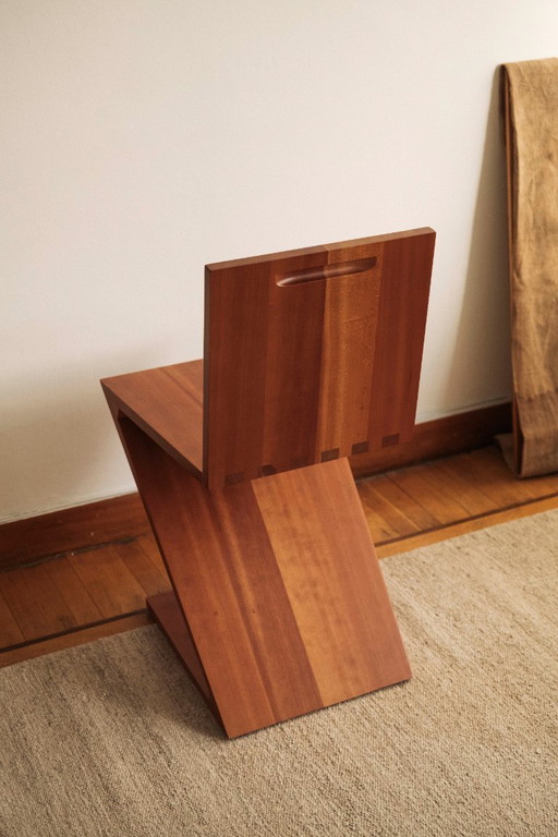 Gerrit Rietveld Silla Cassina Zig Zag.