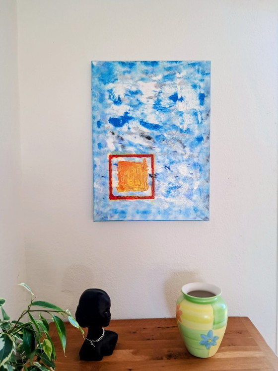 Image 1 of Enzo SAN MARCO - Squares in the infinity - Artist painting