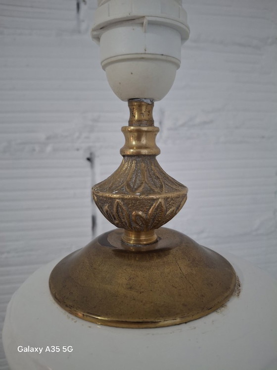 Große Manises-Keramiklampe aus der Mitte des 20. Jahrhunderts – Tischlampen, Ceramic (photo 4 of 6)
