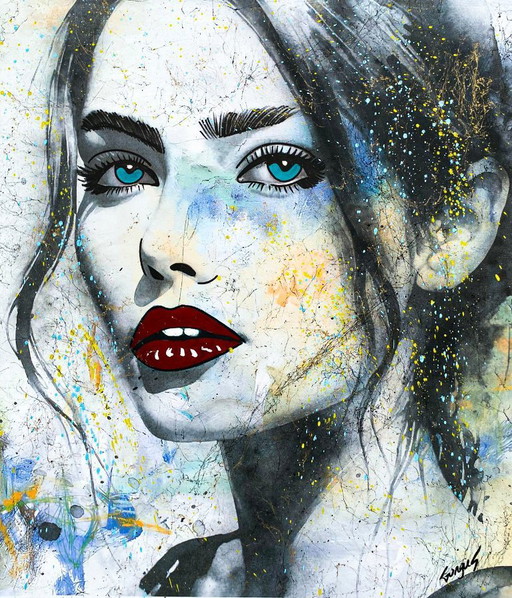 GONGAS - Suspicious - Artist canvas